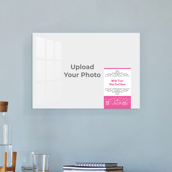 Custom Birthday Special Design: Landscape Acrylic Photo Frame with Image Printing – PrintShoppy Photo Frames