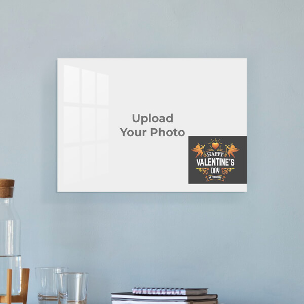 Custom Valentines Day Special Design: Landscape Acrylic Photo Frame with Image Printing – PrintShoppy Photo Frames