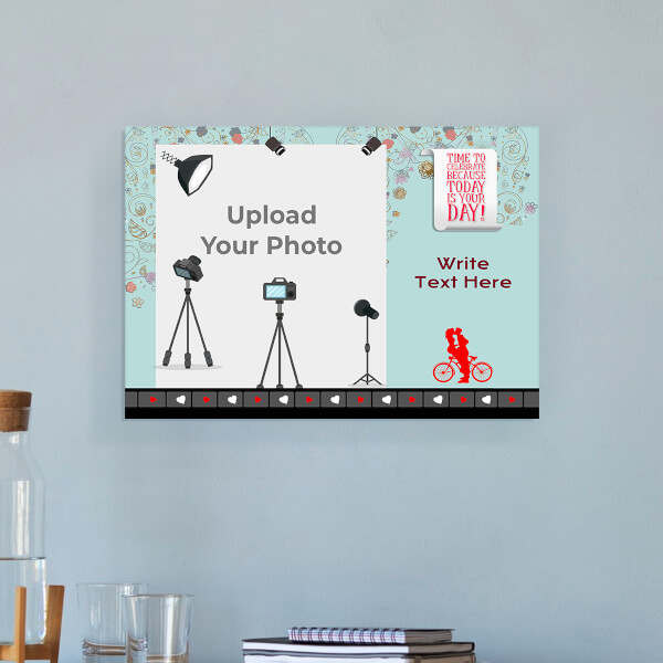 Custom Lights Camera Action Design: Landscape Acrylic Photo Frame with Image Printing – PrintShoppy Photo Frames