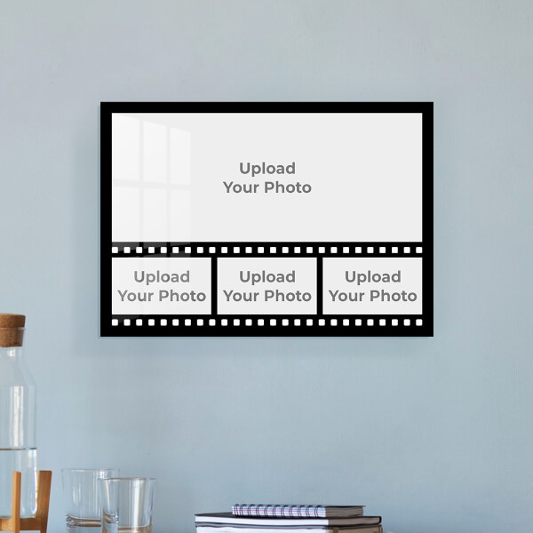 Custom Film Reel Design: Landscape Acrylic Photo Frame with Image Printing – PrintShoppy Photo Frames