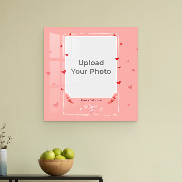 Custom Together Forever with Love Symbols Frame Design: Square Acrylic Photo Frame with Image Printing – PrintShoppy Photo Frames