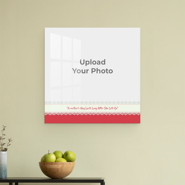 Custom Happy Birthday Mom Design: Square Acrylic Photo Frame with Image Printing – PrintShoppy Photo Frames