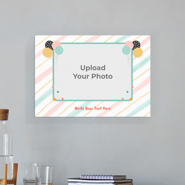 Custom Happy Birthday Granny Design: Landscape Aluminium Photo Frame with Image Printing – PrintShoppy Photo Frames