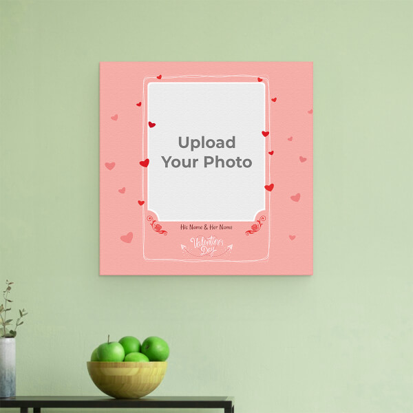 Custom Together Forever with Love Symbols Frame Design: Square Aluminium Photo Frame with Image Printing – PrintShoppy Photo Frames