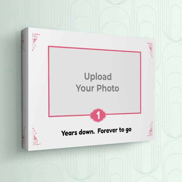 Custom Vintage Frame with Quotation Design: Landscape canvas Photo Frame with Image Printing – PrintShoppy Photo Frames