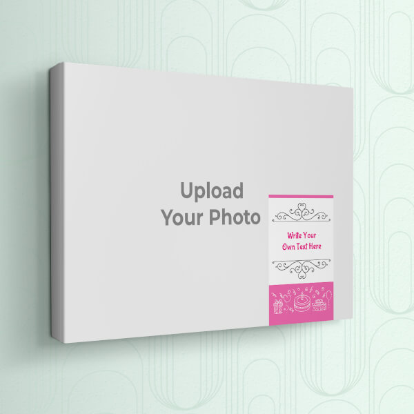 Custom Birthday Special Design: Landscape canvas Photo Frame with Image Printing – PrintShoppy Photo Frames
