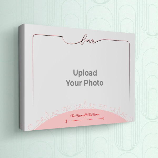 Custom Love Frame Design: Landscape canvas Photo Frame with Image Printing – PrintShoppy Photo Frames