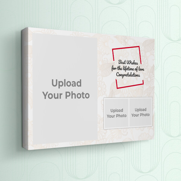 Custom Wedding Moments Design: Landscape canvas Photo Frame with Image Printing – PrintShoppy Photo Frames