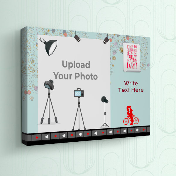 Custom Lights Camera Action Design: Landscape canvas Photo Frame with Image Printing – PrintShoppy Photo Frames