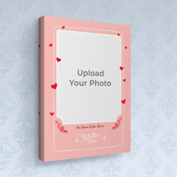 Custom Together Forever with Love Symbols Frame Design: Portrait canvas Photo Frame with Image Printing – PrintShoppy Photo Frames