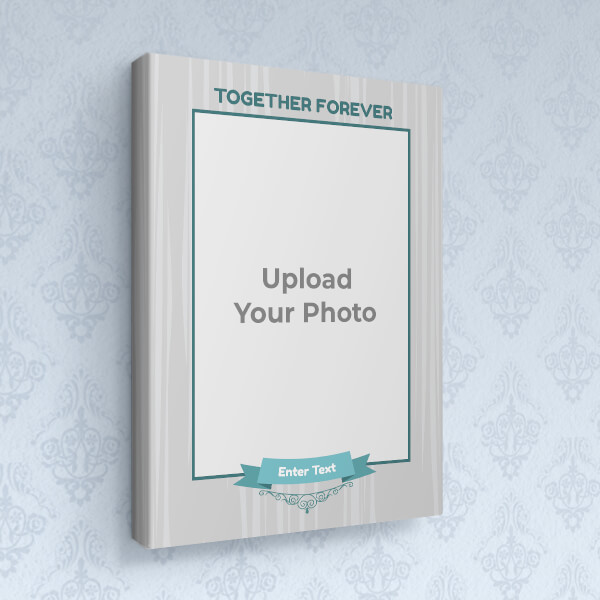 Custom Together Forever Design: Portrait canvas Photo Frame with Image Printing – PrintShoppy Photo Frames
