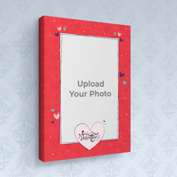 Custom Love Rain with Abstract Frame Design: Portrait canvas Photo Frame with Image Printing – PrintShoppy Photo Frames