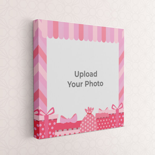 Custom Kids Birthday Wishes: Square canvas Photo Frame with Image Printing – PrintShoppy Photo Frames
