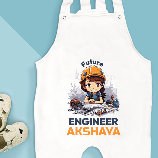 Custom The Future Engineer with Tools Future Heros Dungaree Design