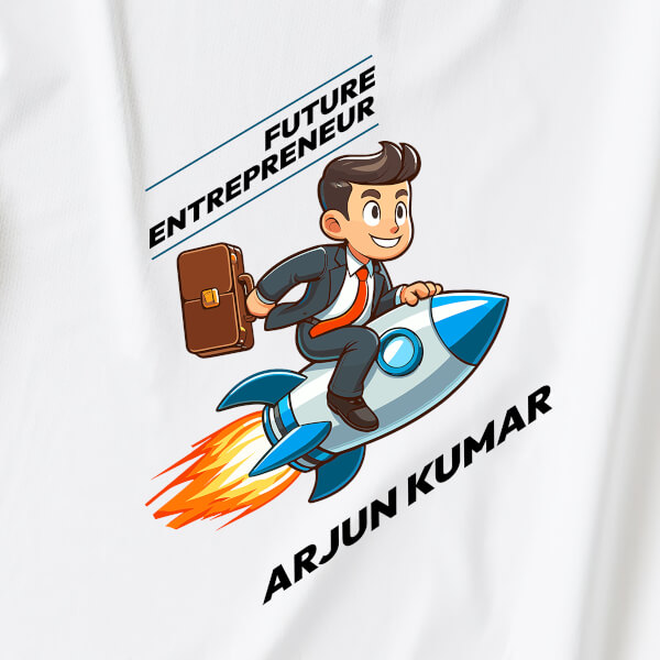 Custom The Future Entrepreneur Future Heros Dungaree Design
