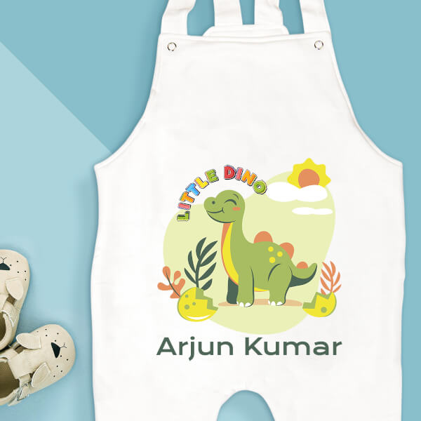 Custom The Little Dino General Dungaree Design
