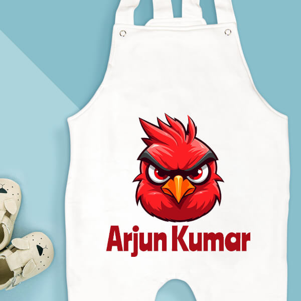 Custom Serious Gaze of The Bird General Dungaree Design
