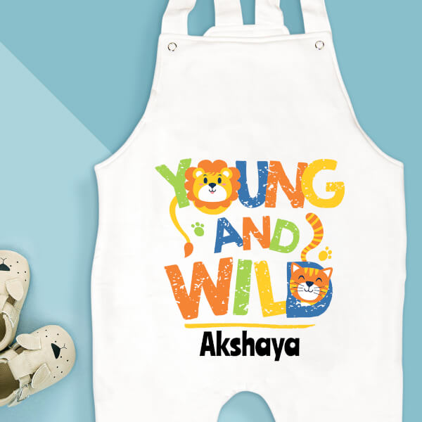 Custom Young and Wild General Dungaree Design