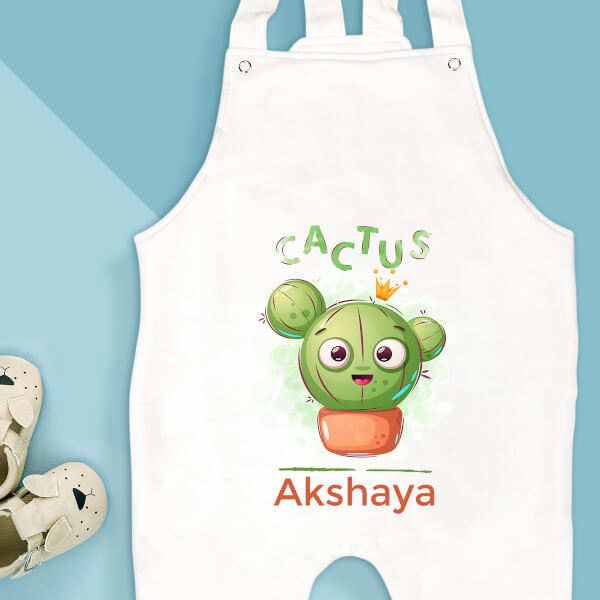 Custom The Cute Cactus General Dungaree Design