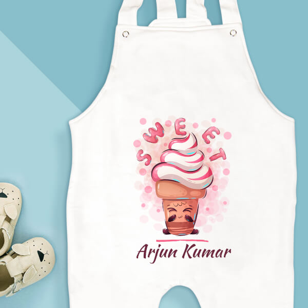 Custom The Blushing Ice Cream General Dungaree Design