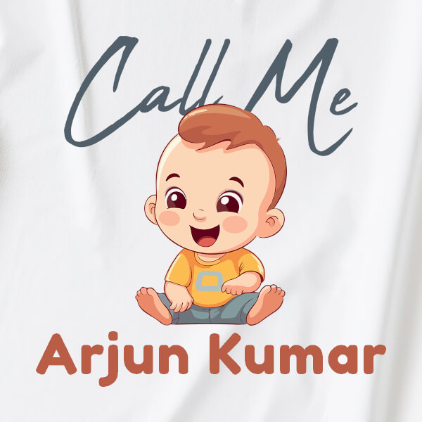 Custom Call Me With My Name Milestone Collection Dungaree Design