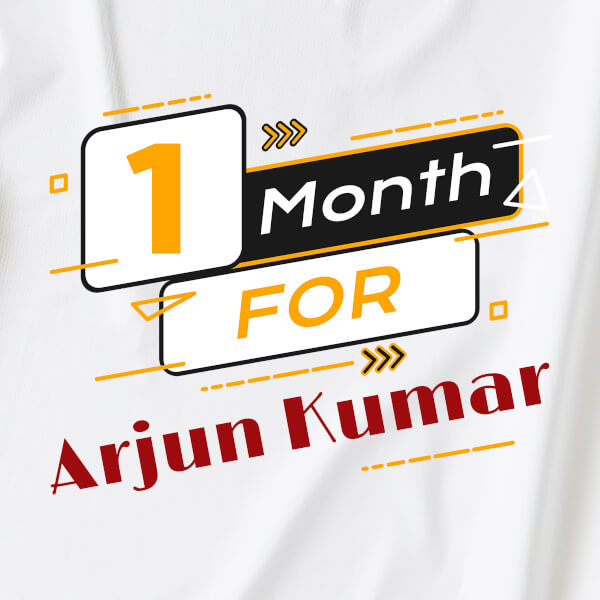 Custom 1 Month For The Baby Racing Styled Monthly Birthday Dungaree Design