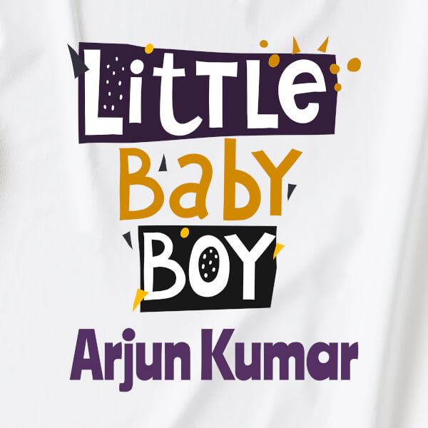 Custom Little Baby Boy New Born Dungaree Design