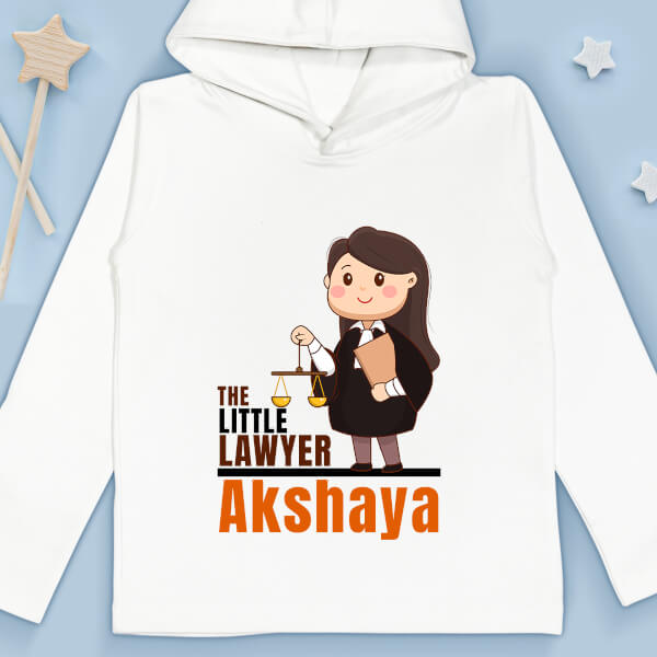 Custom The Little Lawyer Future Heros Hoodie Design