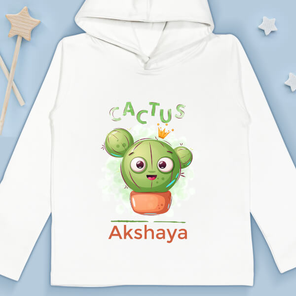 Custom The Cute Cactus General Hoodie Design