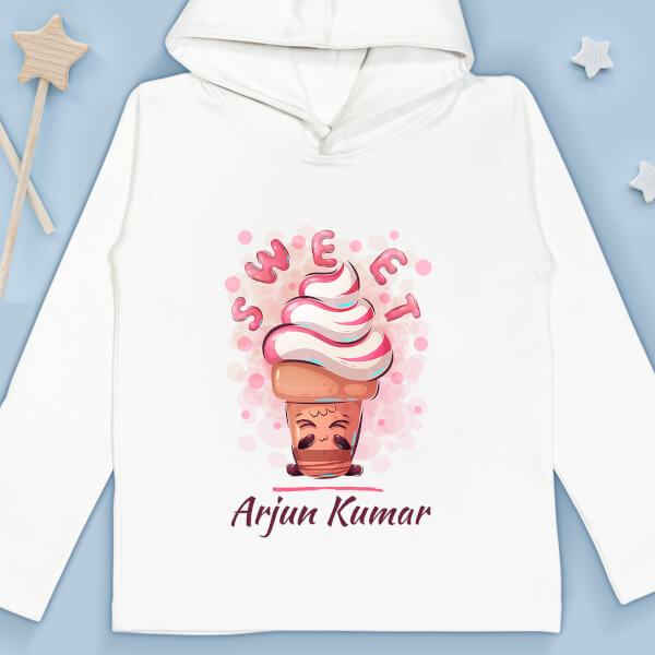 Custom The Blushing Ice Cream General Hoodie Design