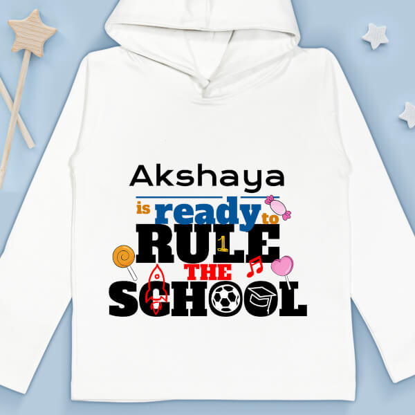 Custom Ready To Rule The World Milestone Collection Hoodie Design