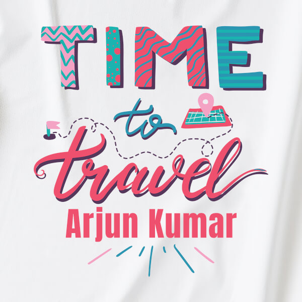 Custom Time to Travel Milestone Collection Hoodie Design