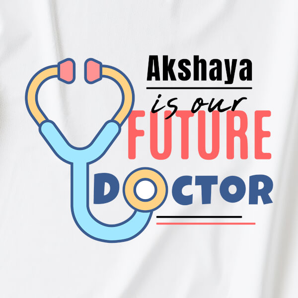 Custom Our Future Doctor Future Heros Jumpsuit Design