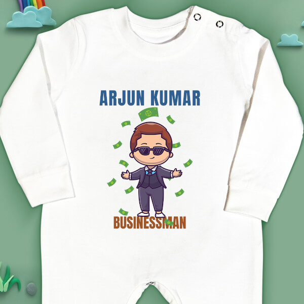 Custom The Businessman Future Heros Jumpsuit Design