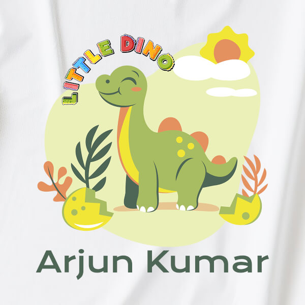 Custom The Little Dino General Jumpsuit Design
