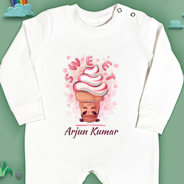 Custom The Blushing Ice Cream General Jumpsuit Design