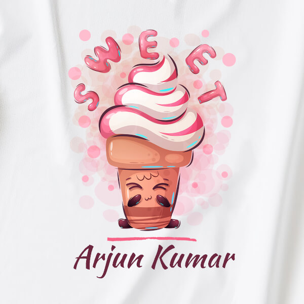 Custom The Blushing Ice Cream General Jumpsuit Design