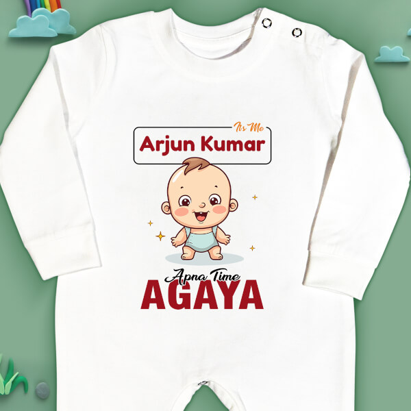 Custom Apna Time Agaya Milestone Collection Jumpsuit Design