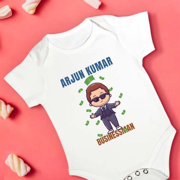 Custom The Businessman Future Heros Rompers Design