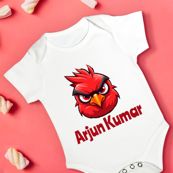 Custom Serious Gaze of The Bird General Rompers Design