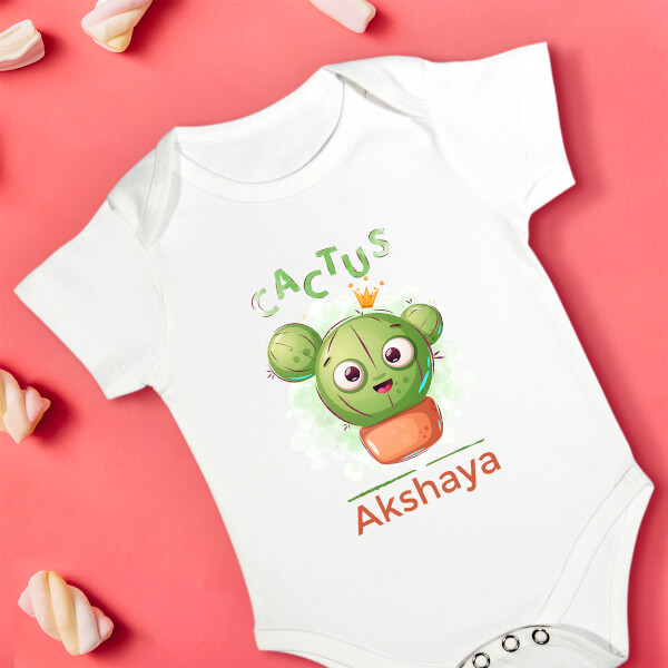 Custom The Cute Cactus General Rompers Design