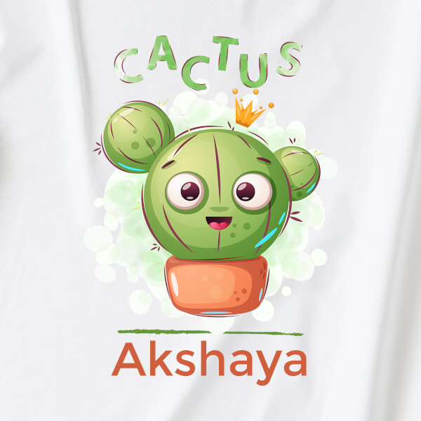 Custom The Cute Cactus General Rompers Design