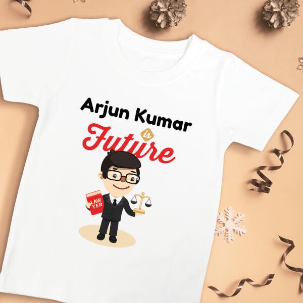 Custom The Future Lawyer Future Heros Tshirt Design