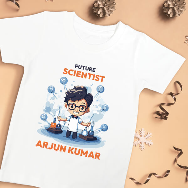 Custom The Experiments of The Future Scientist Future Heros Tshirt Design
