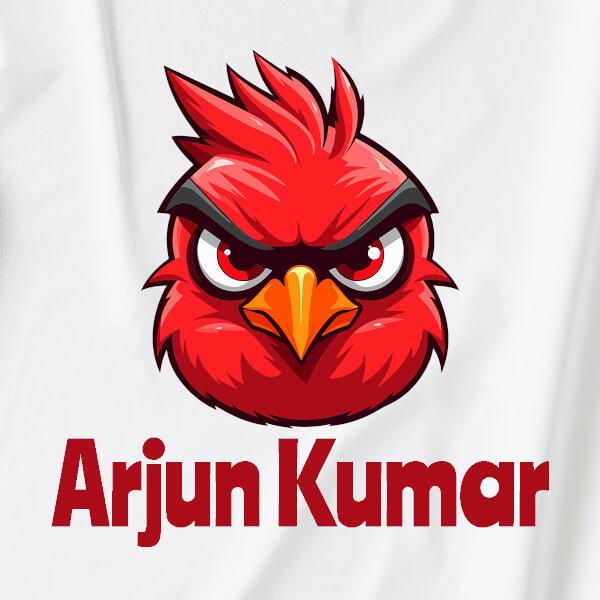 Custom Serious Gaze of The Bird General Tshirt Design