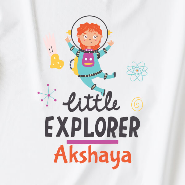 Custom The Little Explorer General Tshirt Design