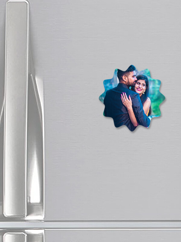 Custom Flower Shaped Acrylic Fridge Magnet