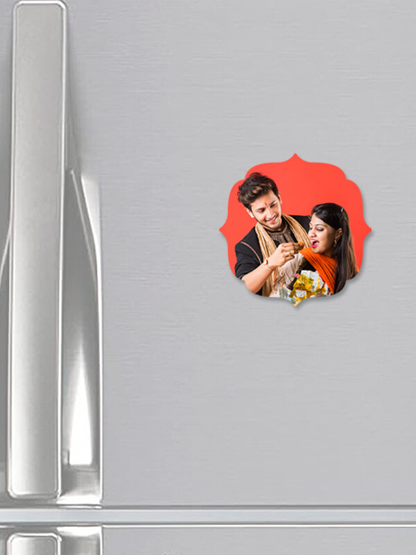 Custom Fridge Magnet In Flower Shape