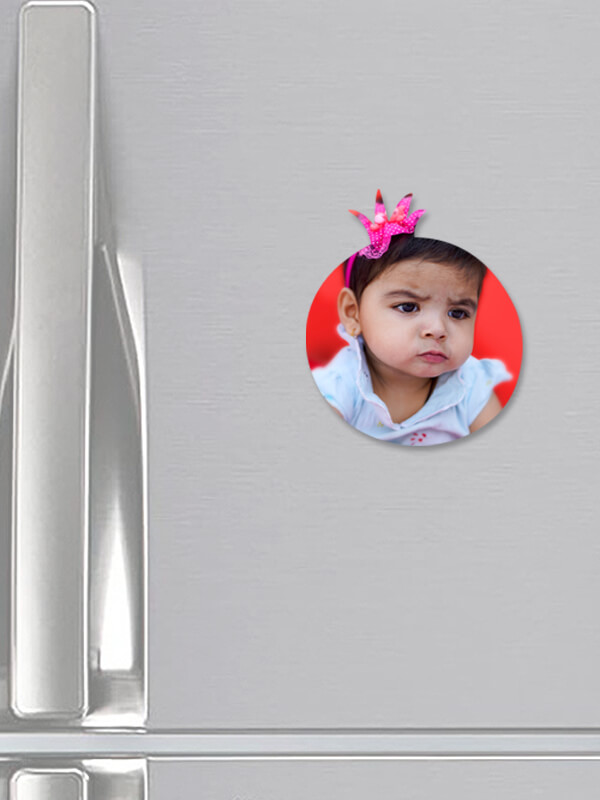 Custom Pomegranate Shape Acrylic Fridge Magnet