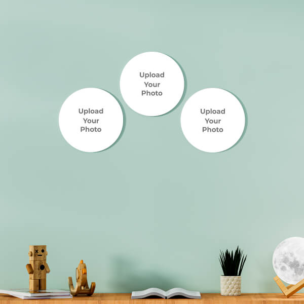 Custom Full Pic Upload Design: Mini Circle Photo Collage